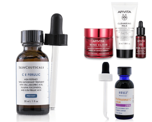 Skincare 👈 cover photo collage
