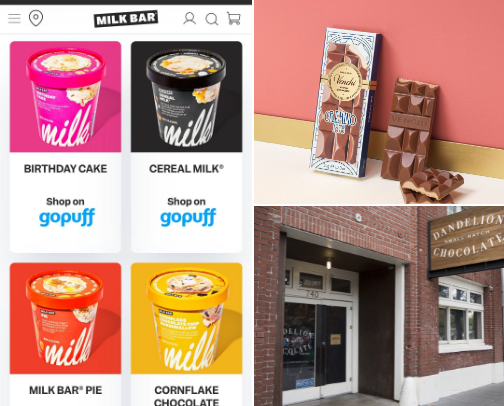 Goodies for sweet tooth girlies🥹🥰 cover photo collage