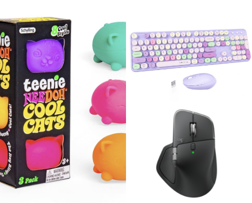 Office must haves for the girly girl cover photo collage