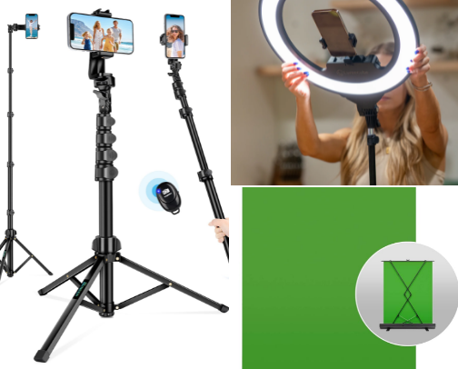 Content creator starter kit :) cover photo collage