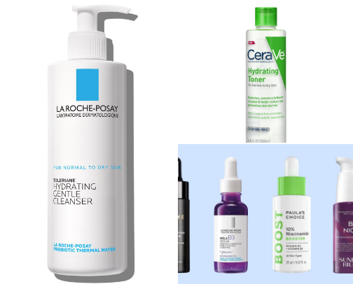 Best Skincare products🤩 cover photo collage