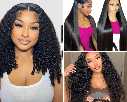 Best human hair wig 💇‍♀️🎀💗 💖✨ cover photo collage