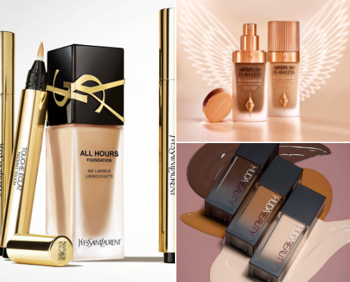 Best foundations & concealers cover photo collage