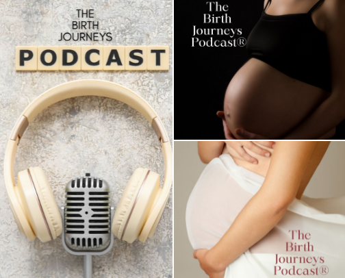 Birth, Healing, & Motherhood: The Ultimate Podcast Guide for Moms cover photo collage