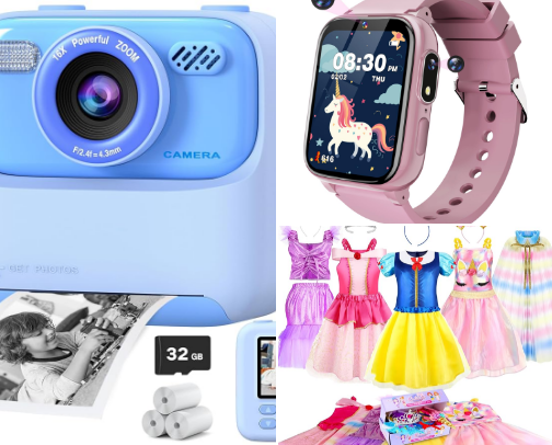 Christmas for kids 🎄💚❤️ cover photo collage