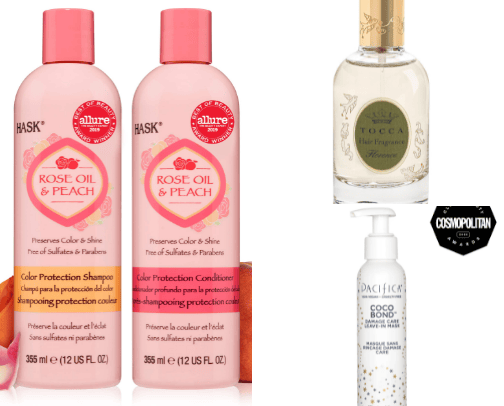 Hair products that smell great cover photo collage