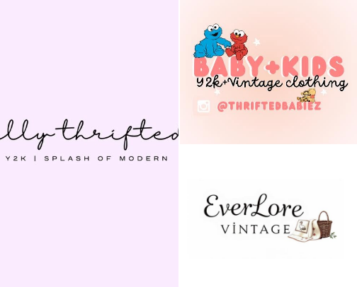 THRIFTING GROUPS I LOVE (on Facebook) cover photo collage