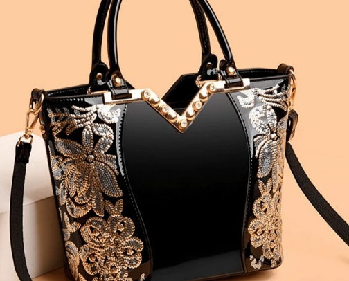 Oriental Inspired Handbags cover photo collage