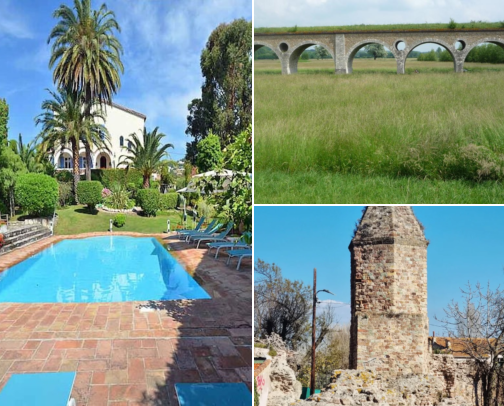 Roman Ruins, Sandy Beaches & Easy Days by the Sea Fr jus, France cover photo collage