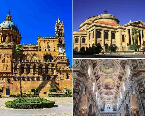 Sicily in my heart: Memories from Palermo, Catania & Ortigia cover photo collage