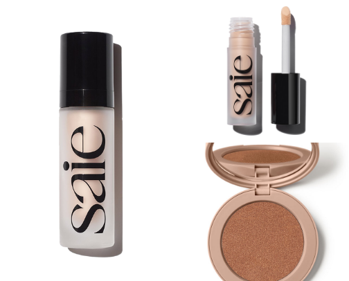 My current high end makeup routine cover photo collage
