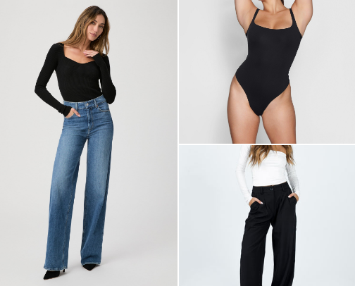 Comfort clothes of the service industry cover photo collage