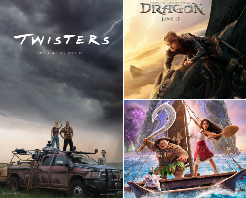 The Hottest Blockbusters: What's New in Adventure Movies cover photo collage