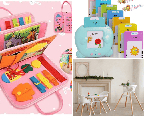 What to get a 1-3 Yr old for the holidays! cover photo collage