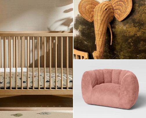 Nostalgic Nursery": 90s & 2000s Throwback Decor cover photo collage