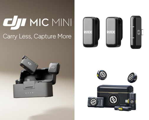 The Best Mobile Microphones For Mobile Creators cover photo collage
