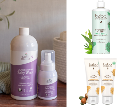 Non toxic bath essentials cover photo collage