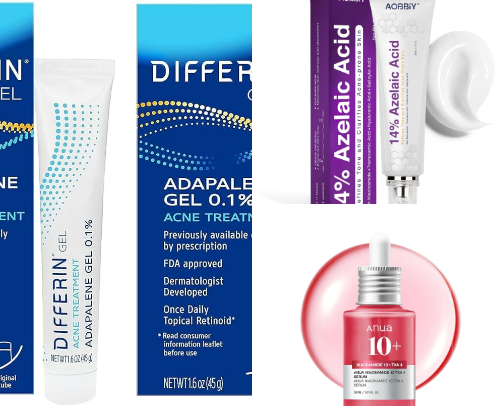 🌑 Products That Actually Fade Acne & PIH (Proven Worldwide) cover photo collage