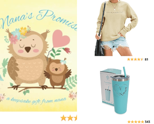 'Nana' gifts that are awesome! 🥰 cover photo collage