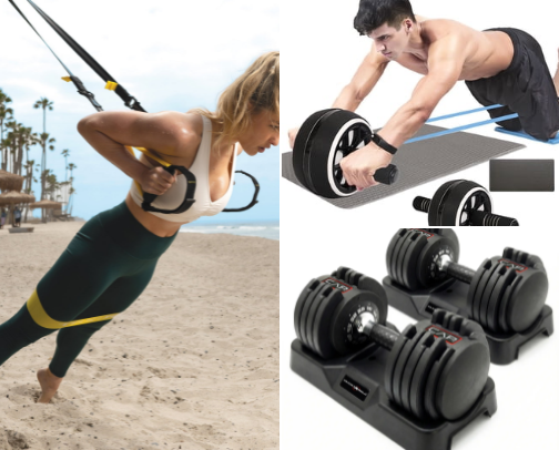 Home Gym Essentials to Build Strength & Discipline💪 cover photo collage