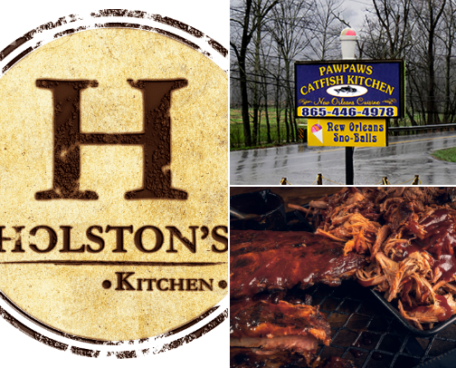 Places We Love to Eat in East Tennessee cover photo collage