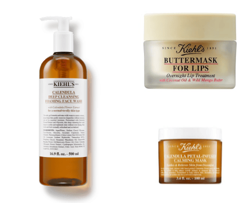 Kiehl's best for face cover photo collage