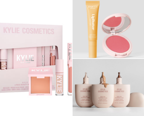 Kylie Jenner  Iconic Makeup Essentials cover photo collage