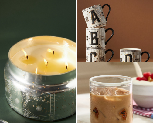 Gifts from Anthropologie: Curated for Her cover photo collage