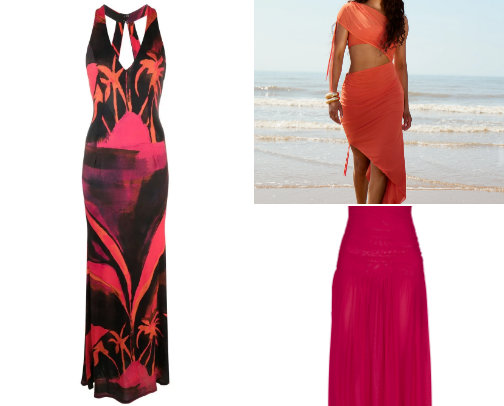 Women summer dresses cover photo collage