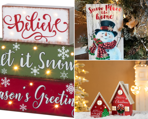 Christmas Decorations cover photo collage