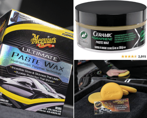 Top Quality Affordable Liquid & Paste Waxes cover photo collage