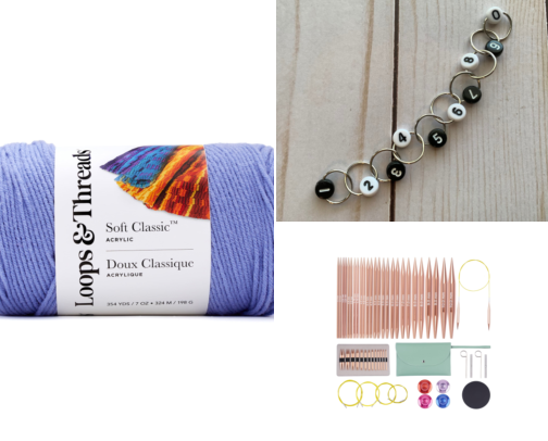 New Knitters Start Here cover photo collage