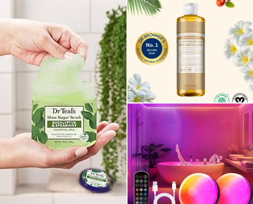 Spa-like Showers cover photo collage