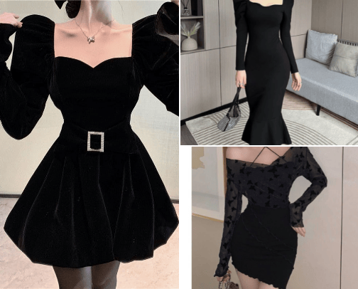 Black🖤 cover photo collage