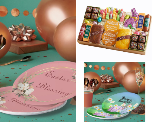 An Easter Full of Blessings cover photo collage