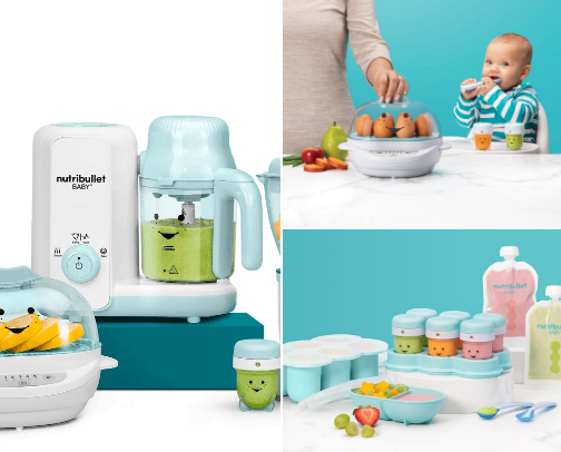 Nutribullet Baby ❤️🍌 cover photo collage