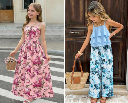 Under $20 Trendy Summer Fashion for Girls 8 - 12 cover photo collage