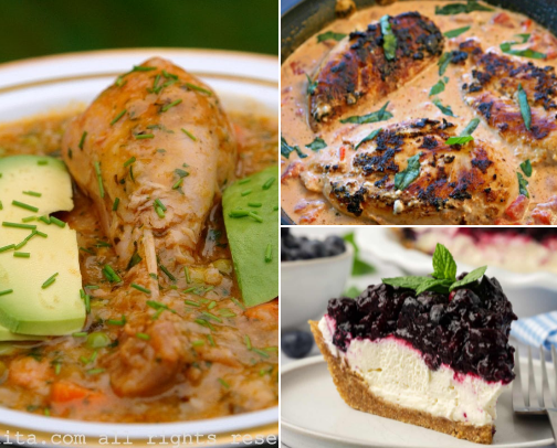 Recipes Im always going back to! cover photo collage