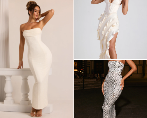 I want to dress classic but fancy.🤍 cover photo collage