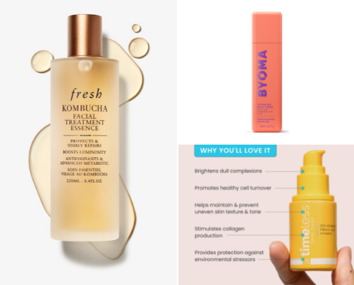 Skincare favz cover photo collage