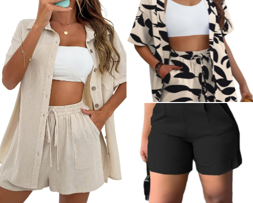 “Spring Glow-Up: Must-Have Women’s Outfits 🌷✨” cover photo collage