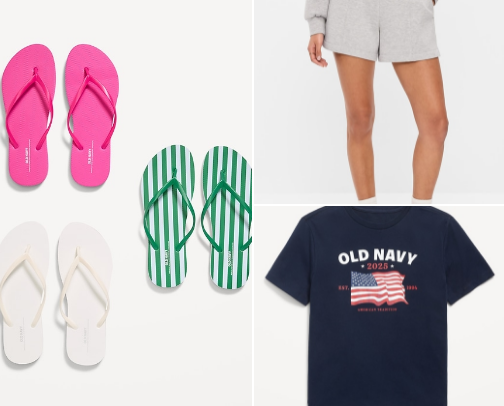 Old Navy Summer Steals cover photo collage