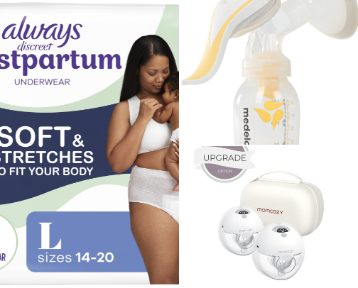 Postpartum Favorites for Mom and Baby! cover photo collage