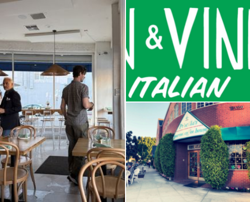 favorite los angeles restaurants/ coffee spots cover photo collage