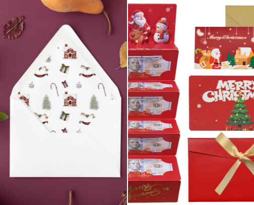 "Essential Christmas Items" cover photo collage