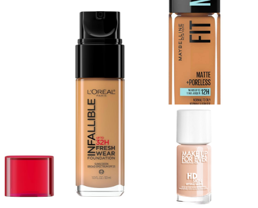 Best Makeup foundations cover photo collage