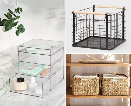Organizing Products/ Storage MUST HAVES cover photo collage