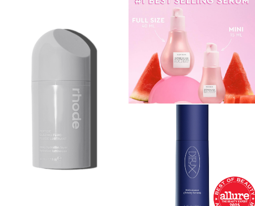 The Lazy Girl's Guide to Glowing Skin (Without the 10-Step Routine) cover photo collage