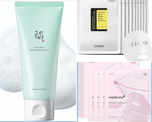 Korean Skin Care musts cover photo collage