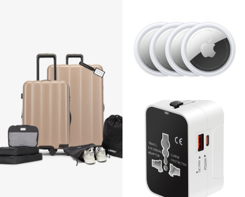 Travel Essentials✈️ cover photo collage